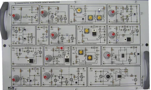ENDÜSTRİYEL ELEKTRONİK EĞİTİM SETİ